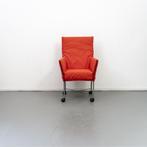 4x Montis Chaplin Stoel Oranje Stof - Grijs/Wiel, Niet ingevuld, Overige kleuren, Niet ingevuld, Ophalen of Verzenden