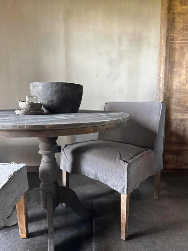 Ronde eettafel Aura Peeperkorn, Huis en Inrichting, Tafels | Eettafels, Nieuw, 100 tot 150 cm, Vijf personen of meer, Rond, Ophalen of Verzenden