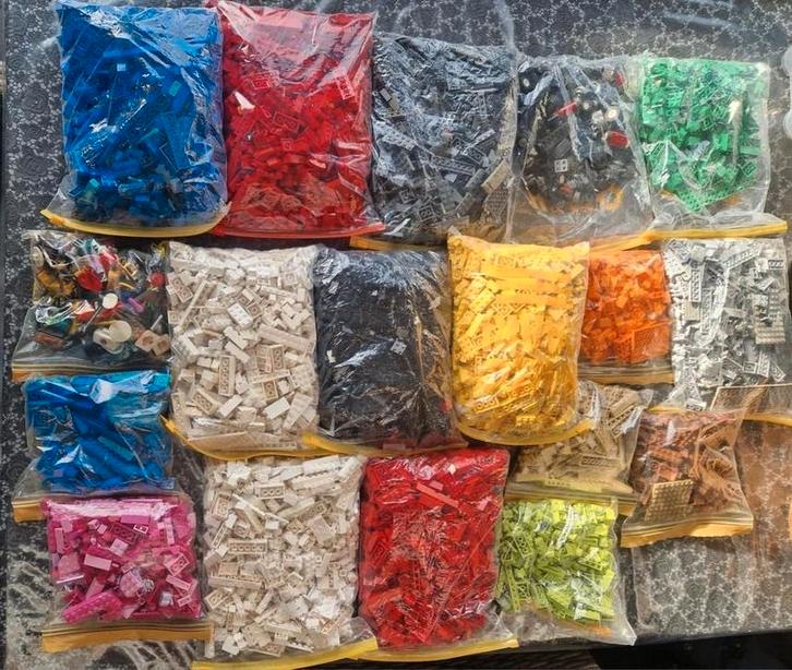 10 kg Lego Partij - Losse Stenen Carnaval, Kinderen en Baby's, Speelgoed | Duplo en Lego, Gebruikt, Lego, Losse stenen, Ophalen