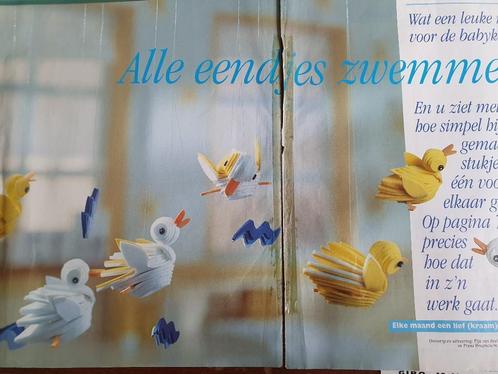 DHZ Eendjes mobiel, Hobby en Vrije tijd, Knutselen, Zo goed als nieuw, Knutselwerk, Ophalen of Verzenden