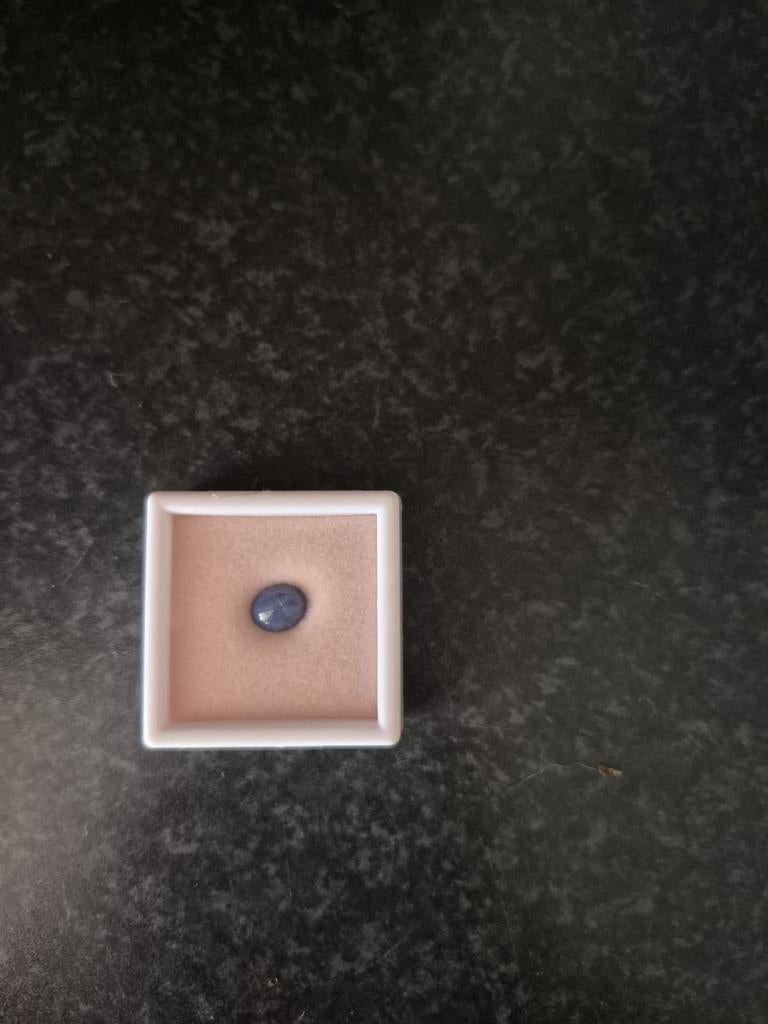Saffier 3.99 Karaat Synthetisch met Kruis, Ophalen of Verzenden, Nieuw