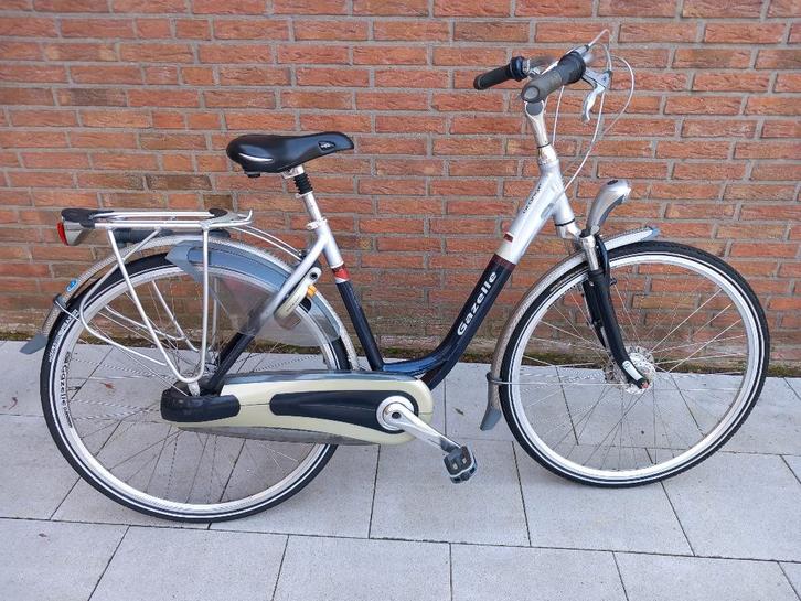 damesfiets Gazelle, Fietsen en Brommers, Fietsen | Dames | Damesfietsen, Gebruikt, Overige merken, Versnellingen, 50 tot 53 cm