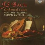 Bach Virtuosi Saxoniae Güttler Orchestral Suites CD, Ophalen of Verzenden, Barok, Gebruikt, Orkest of Ballet