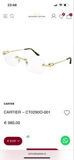 Cartier bril CT0290O-001, Overige merken, Geel, Nieuw, Ophalen of Verzenden