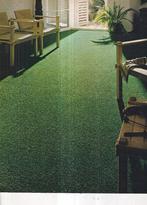 Retro reclame 1967 Bergoss royal splendor groen tapijt, Ophalen of Verzenden, Huis en Inrichting