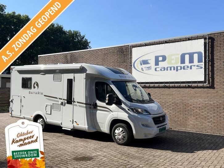 Bavaria Style 700 | wifi | luchtvering | incl.stalling |, Caravans en Kamperen, Campers, Bedrijf, tot en met 3, Half-integraal