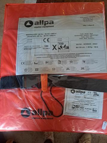 4x Allpa Reddingsvest 100N - Nieuw beschikbaar voor biedingen