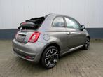 Fiat 500 C 1.2 500S Sport *Vol leder *Carplay*Cruise*16 inch, Auto's, Fiat, Origineel Nederlands, Te koop, Zilver of Grijs, 500C