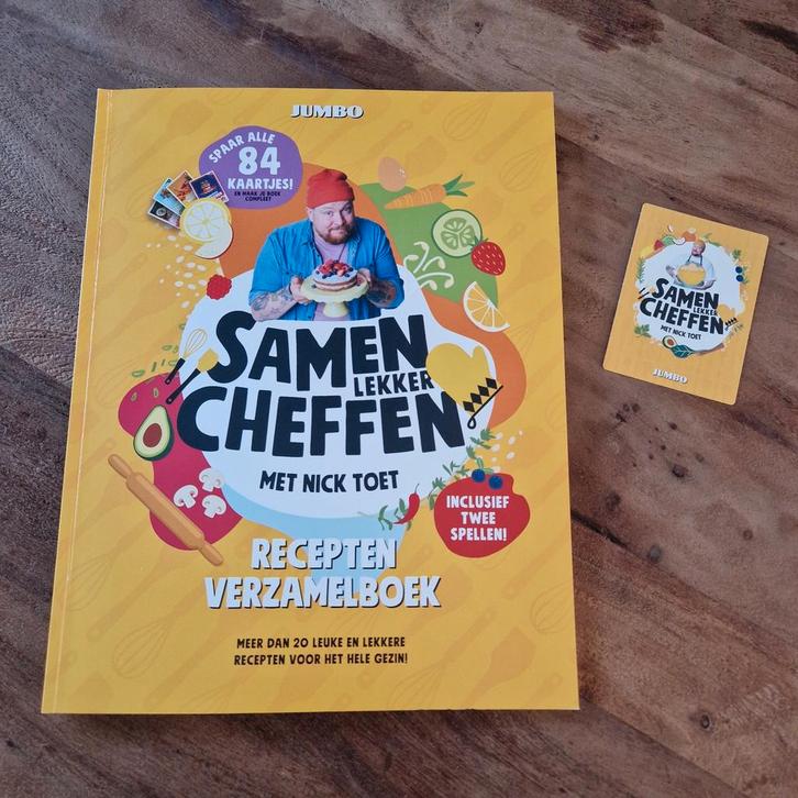 Jumbo Samen lekker cheffen kaartjes *ruilen*, Verzamelen, Supermarktacties, Jumbo, Ophalen