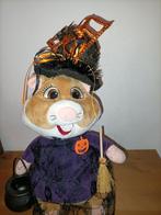 AH hamster Halloween Knuffel heks met toverketel, Ophalen of Verzenden, Zo goed als nieuw, Overige typen