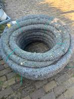 Drainagebuis lang 50 m / 60mm rond., Ophalen of Verzenden, Zo goed als nieuw, Pvc, Afvoer