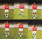 6 spelerskaarten AZ 67 Alkmaar - seizoen 1997/1998, Ophalen of Verzenden, Zo goed als nieuw, AZ, Spelerskaart