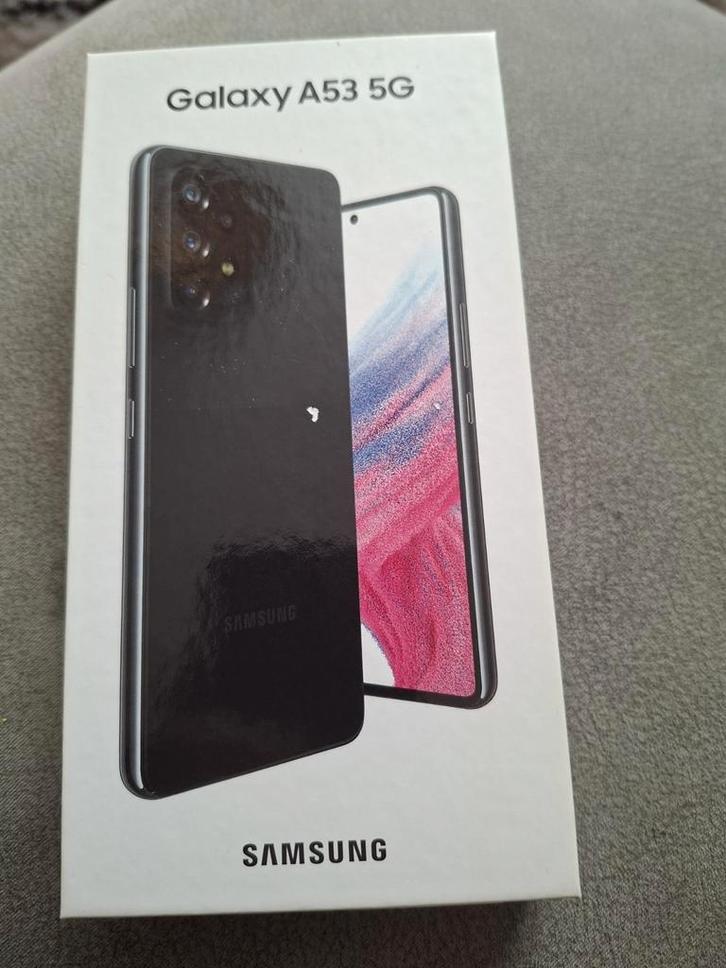 Samsung Galaxy A53 5G met doos – goede staat, Telecommunicatie, Mobiele telefoons | Samsung, Zo goed als nieuw, Galaxy A, 128 GB