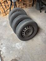 4x winterbanden op velg, Auto-onderdelen, Banden en Velgen, Ophalen, 14 inch, Gebruikt, 155 mm
