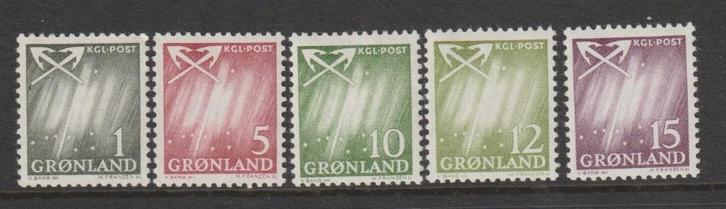 TSS Kavel 1160060 Groenland Denemarken PF minr 47-5, Postzegels en Munten, Postzegels | Europa | Scandinavië, Postfris, Denemarken