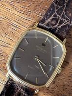 Raymond Weil Geneve Zwitserland 18k goud heren pols horloge, Overige merken, Leer, Polshorloge, Ophalen of Verzenden