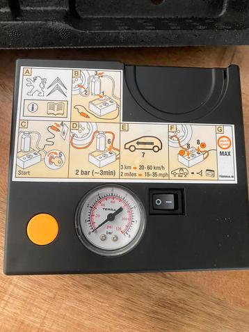 12V nood compressor origineel peugeot Citroën beschikbaar voor biedingen