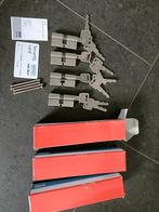 3 x Nemef profielcilinder 132/9 30/30 4st. Gelijksluitend, Ophalen of Verzenden, Nieuw, Koper of Messing, Slot