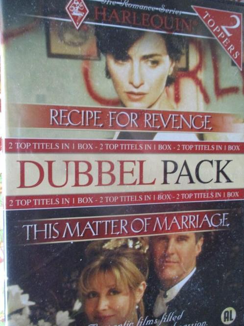 "Recipe for Revenge" + "This matter of Marriage". Dubbelpak,, Cd's en Dvd's, Dvd's | Overige Dvd's, Gebruikt, Alle leeftijden