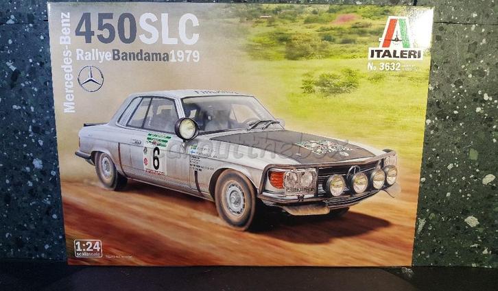 Mercedes-Benz 450SLC 1979 1:24 Italeri, Hobby en Vrije tijd, Modelbouw | Auto's en Voertuigen, Nieuw, Auto, Groter dan 1:32, Italeri