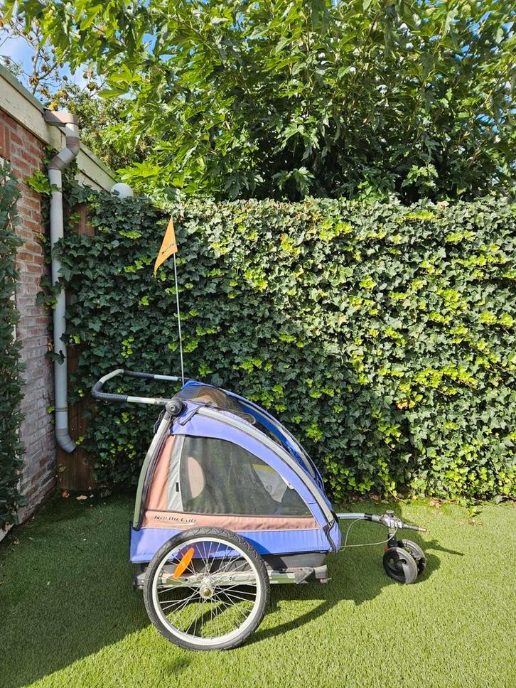 nordic cab explorer/ fietskar/buggy/hondenkar, Fietsen en Brommers, Fietsaccessoires | Aanhangers en Karren, Gebruikt, Kinderkar