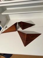 3x Poul Cadovius Butterfly Wandplanken, Huis en Inrichting, Woonaccessoires | Wandplanken en Boekenplanken, Ophalen, Gebruikt