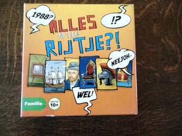 Alles op een rijtje Kaartspel NIEUW Kaarten Verpakt beschikbaar voor biedingen