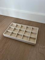 Beige Sieraden Organizer, Ophalen of Verzenden, Zo goed als nieuw, Beige, Hardcase