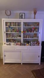 Buffetkast wit (vintage), Huis en Inrichting, Kasten | Vitrinekasten, Ophalen of Verzenden, Zo goed als nieuw, 25 tot 50 cm, 200 cm of meer