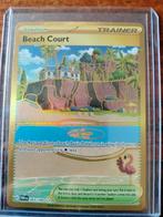 Trainer beach court gold card 263/182 paradox rift, Ophalen of Verzenden, Losse kaart, Zo goed als nieuw