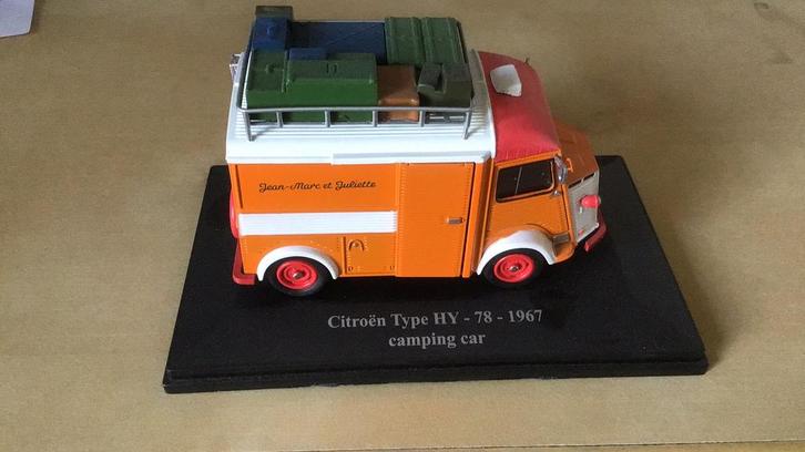 CITROEN HY CAMPING CAR 1967 ELIGOR ALVAST VOOR ST KLAAS ? ️‍, Hobby en Vrije tijd, Modelauto's | 1:43, Nieuw, Auto, Overige merken