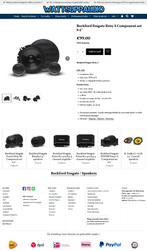 Rockford Fosgate R165-S Component set 6.5'' / speakers 16.5, Auto diversen, Autospeakers, Audio Design, Nieuw, Am Breilingsweg 3, 76709 Kronau, Duitsland