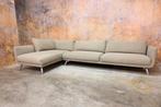 AlsNIEUW! zandkleurige stoffen Design on Stock Byen hoekbank, Hout, Hoekbank, Ophalen of Verzenden, 150 cm of meer