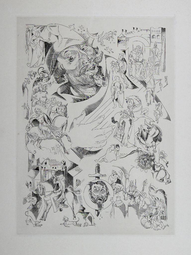 Debora Duyvis  gravure 2 x, Antiek en Kunst, Ophalen of Verzenden