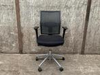 Herbruikbare bureaustoel EN1335 norm - 706CS + lendesteun, Ophalen of Verzenden, Ergonomisch, Gebruikt, Zwart