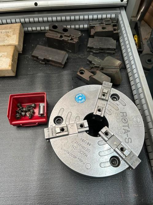 Schunk Rota-S 200-52 3 klauw, Doe-het-zelf en Verbouw, Draaibanken, Onderdeel, Ophalen of Verzenden