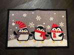Kerst deurmat met pinguïns, Ophalen of Verzenden, Zo goed als nieuw