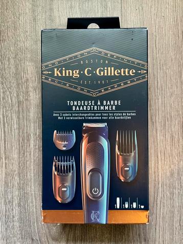 KOOPJE: King C. Gillette baardtrimmer | Nieuw in doos! beschikbaar voor biedingen