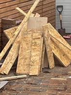 Hout, Doe-het-zelf en Verbouw, Hout en Planken, Ophalen, Gebruikt, Minder dan 25 mm, Overige typen