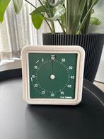 Time Timer Retro Eco Groen - Nieuwstaat, Huis en Inrichting, Woonaccessoires | Klokken, Ophalen of Verzenden, Nieuw, Analoog, Wekker of Tafelklok