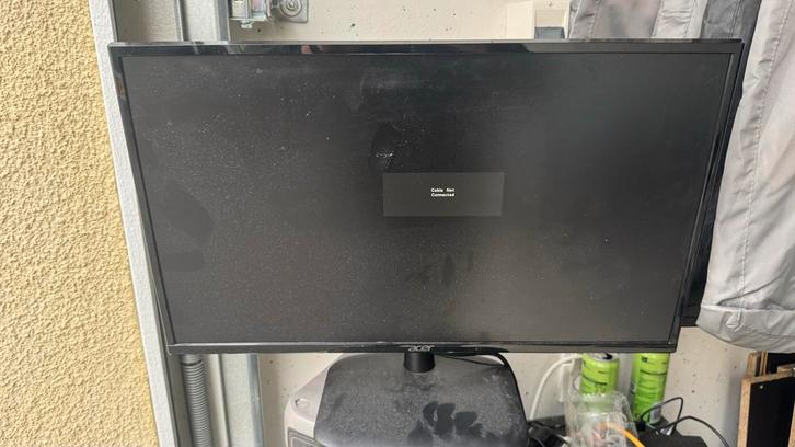 Gebruikte Computer Scherm - Acer EK240Y, Computers en Software, Monitoren, Gebruikt, 60 Hz of minder, HDMI, LED, Full HD, Onbekend
