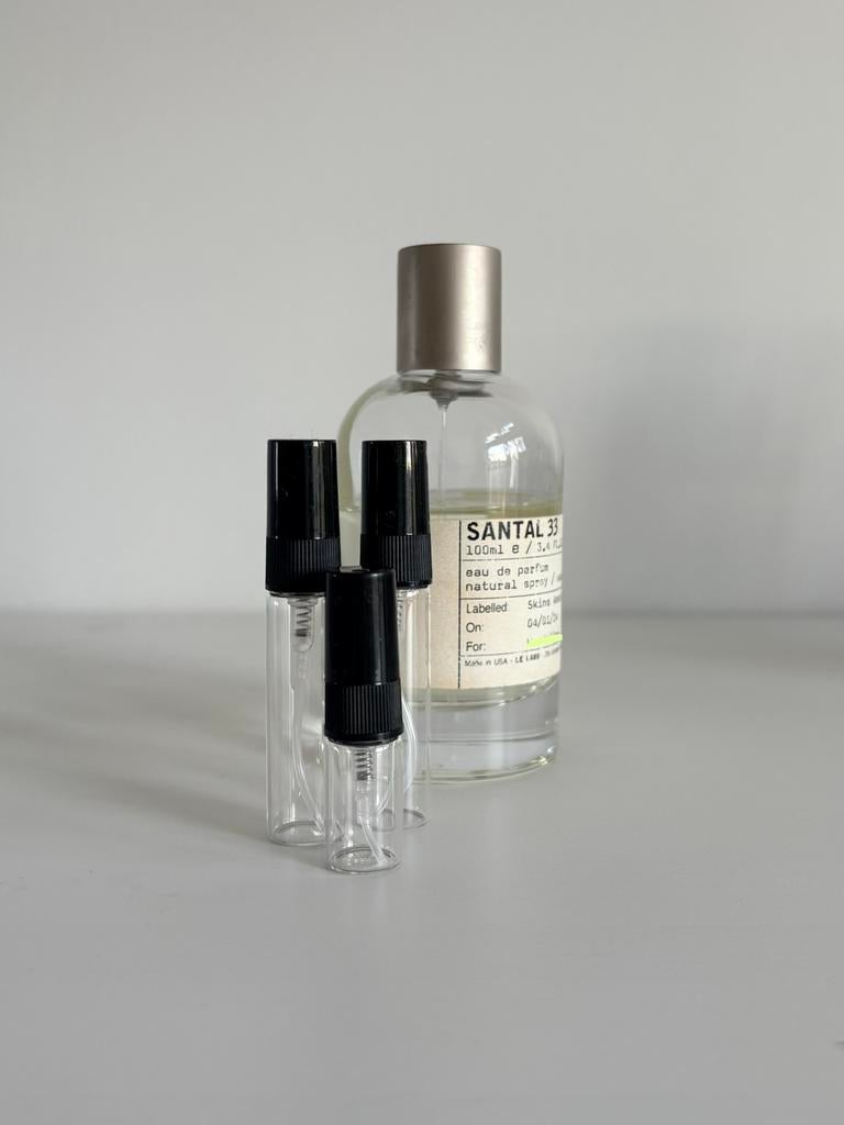Le Labo Santal 33 Sample/Decant/Tester, Sieraden, Tassen en Uiterlijk, Uiterlijk | Parfum, Zo goed als nieuw, Verzenden