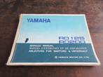 Yamaha RD125 RD200 1973 Service manual werkplaatshandboek, Yamaha