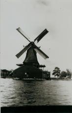 Zaandam O molen De Oranjeboom foto c. 1930 afdruk ca. 1975, Ophalen of Verzenden, 1960 tot 1980, Ongelopen, Noord-Holland