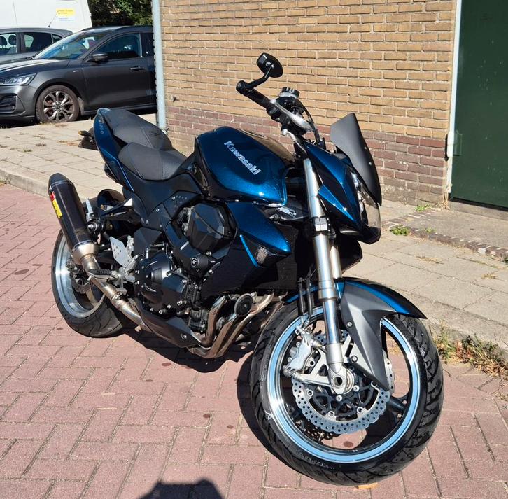 Kawasaki z1000 2007 donker blauw, Motoren, Motoren | Kawasaki, Particulier, Naked bike, 4 cilinders, Ophalen