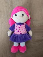 Roze knuffel pop meisje Gigo toys Factory, Ophalen of Verzenden, Zo goed als nieuw, Overige typen