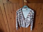 Beige vestje met schoenmotief van Miss Jolie, London, maat S, Miss Jolie, Beige, Ophalen of Verzenden, Maat 36 (S)