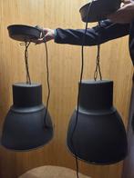 2 Grijze Hektor Lampen IKEA, Ophalen, Gebruikt, Minder dan 50 cm