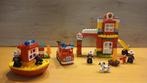 Duplo 10903 Brandweerkazerne en 10591, Kinderen en Baby's, Speelgoed | Duplo en Lego, Ophalen of Verzenden, Zo goed als nieuw