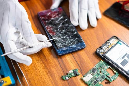 Scherm reparatie / kapot? Telefoon, Tablet en Laptop, Telecommunicatie, Mobiele telefoons | Samsung, Nieuw, 128 GB, Zwart, Ophalen of Verzenden